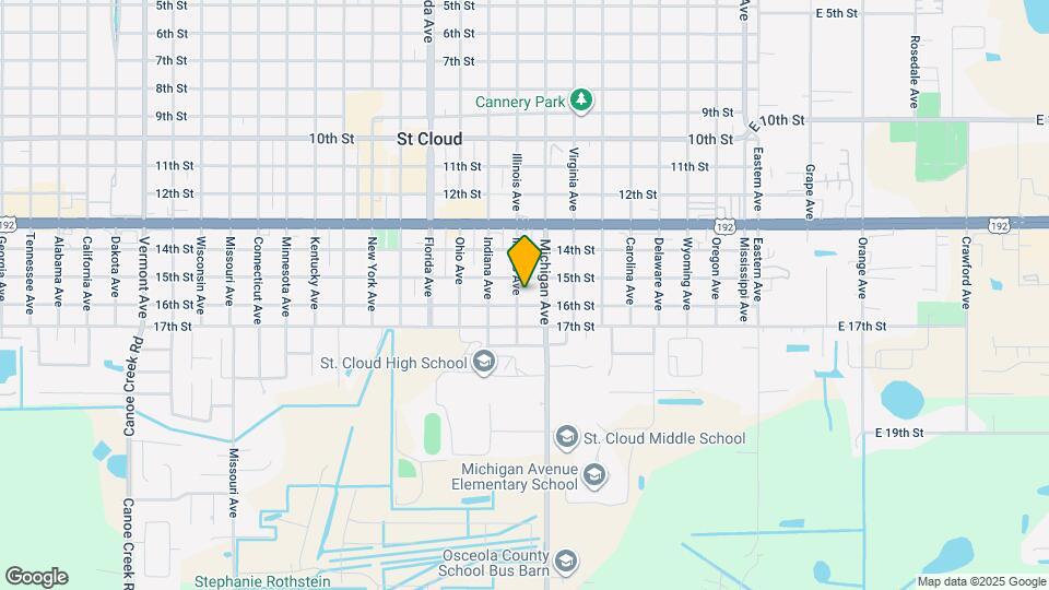 1515 Illinois Ave Map and Location Details