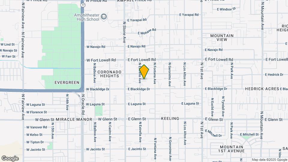 3030 N Estrella Ave Mapa y Detalles de la Ubicación