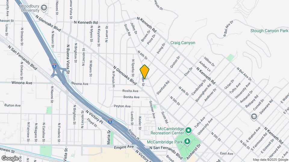 2332 Keeler St Map and Location Details