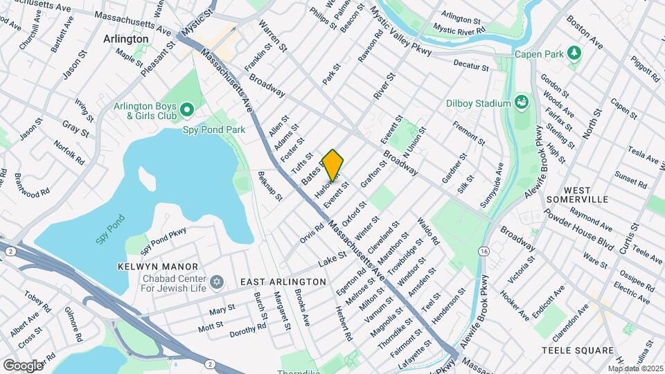 29 Harlow St, Unit 1 Map and Location Details
