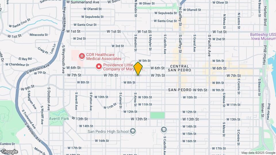 710 S Alma St Mapa y Detalles de la Ubicación