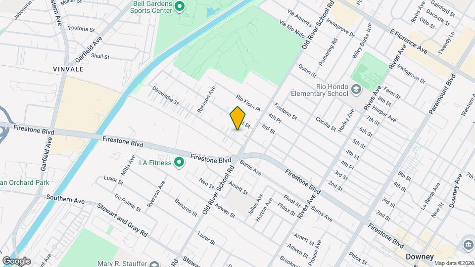 7347 Dinwiddie St Mapa y Detalles de la Ubicación