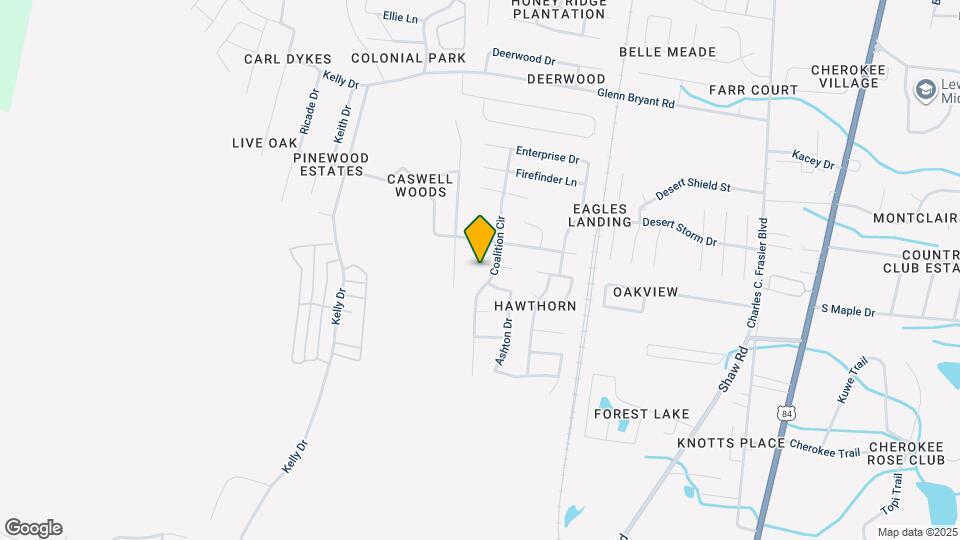 1313 Crossgate Ct Map and Location Details