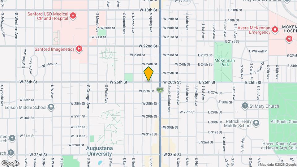 1801 S Spring Ave Mapa y Detalles de la Ubicación