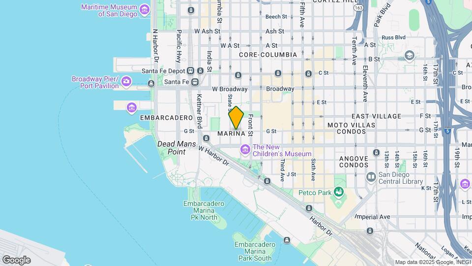 301 W G St, Unit 401 Map and Location Details