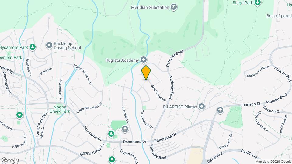 1572 Salal Crescent Map and Location Details