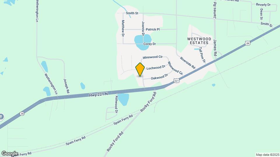 2606 Winnwood Cir Map and Location Details