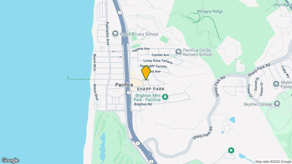 Pacific View Apartments Map and Location Details