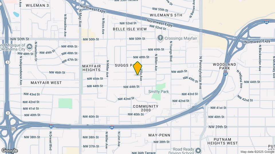 2511 NW 45th St Map and Location Details