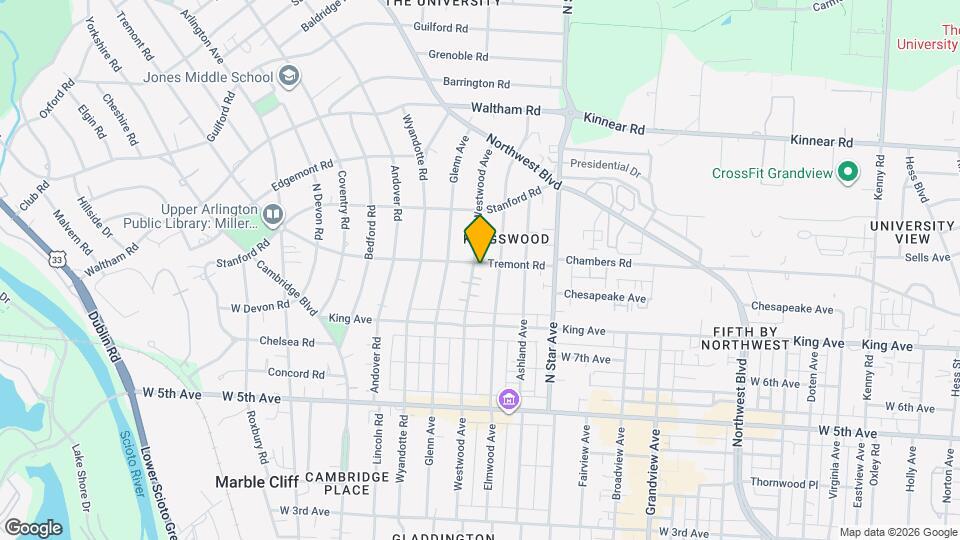 1659 Tremont Rd Map and Location Details