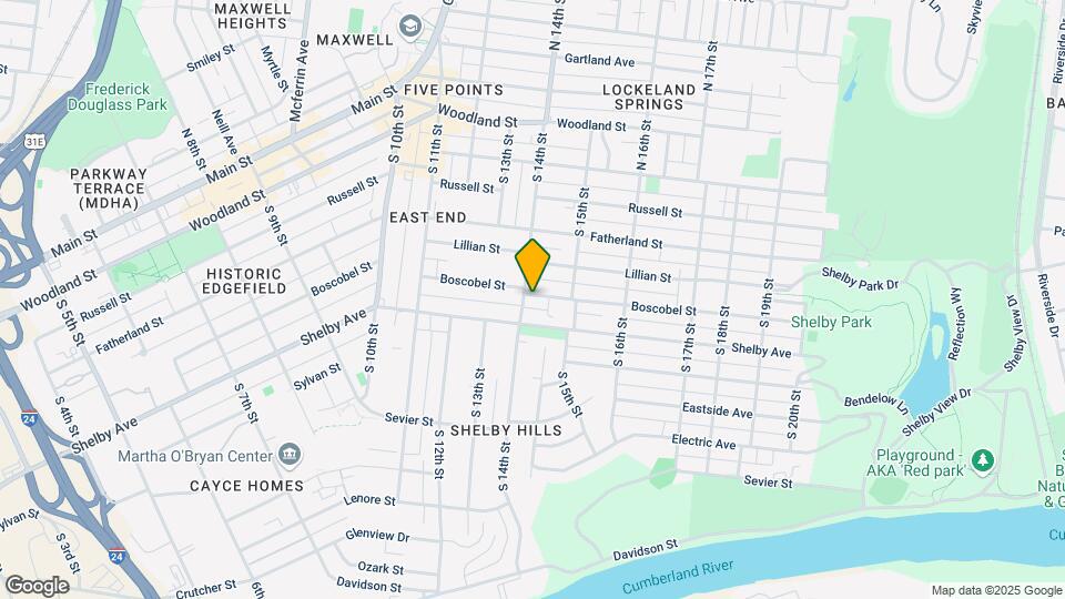 1402 Boscobel St Map and Location Details