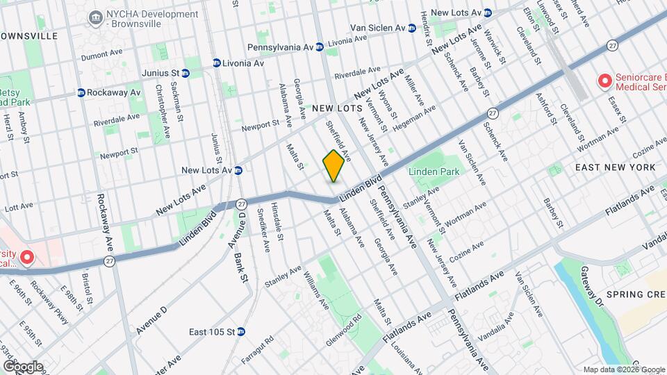 745 Alabama Ave, Unit Unit 1 (first floor) Map and Location Details