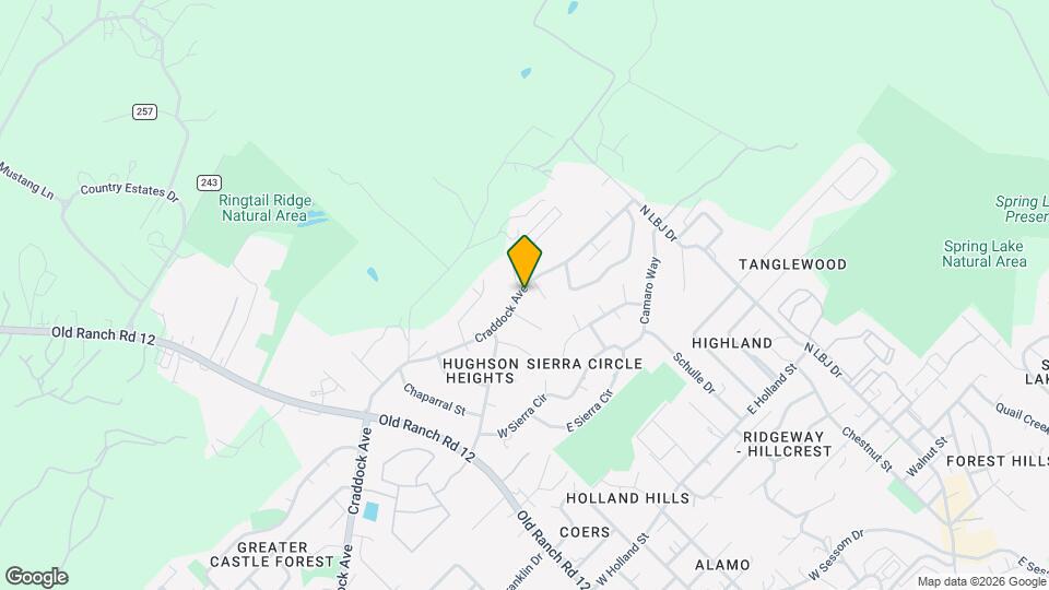 222 Craddock Ave Map and Location Details