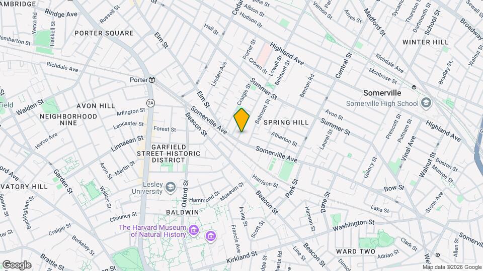 8-10 Lowell St Map and Location Details