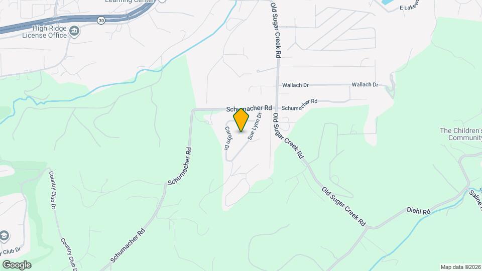 2416 Angela Dr Mapa y Detalles de la Ubicación