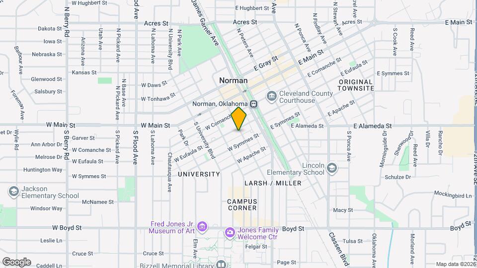 310 S Santa Fe Ave Map and Location Details