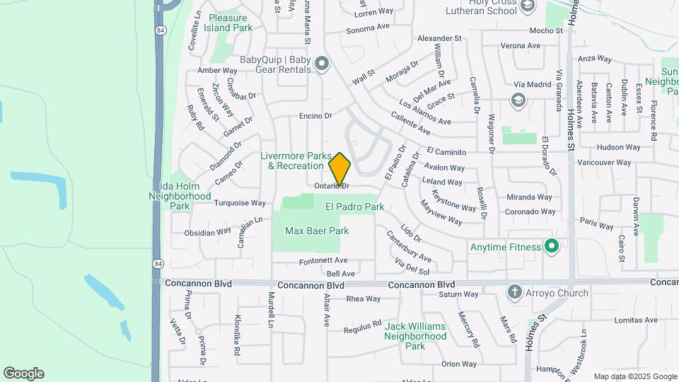 483 Ontario Dr Map and Location Details