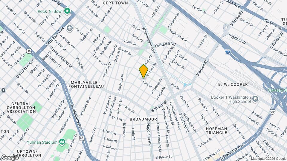 4403 Elba St Mapa y Detalles de la Ubicación