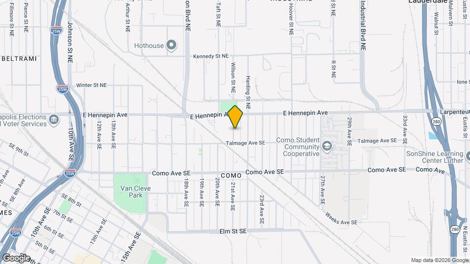 1074 21st Ave SE Mapa y Detalles de la Ubicación