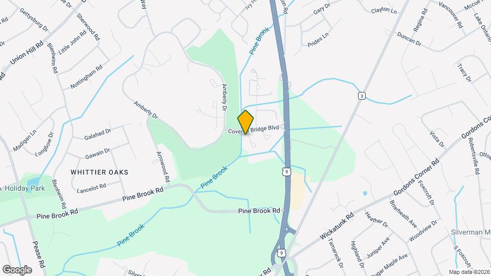 201 Covered Bridge Blvd Map and Location Details