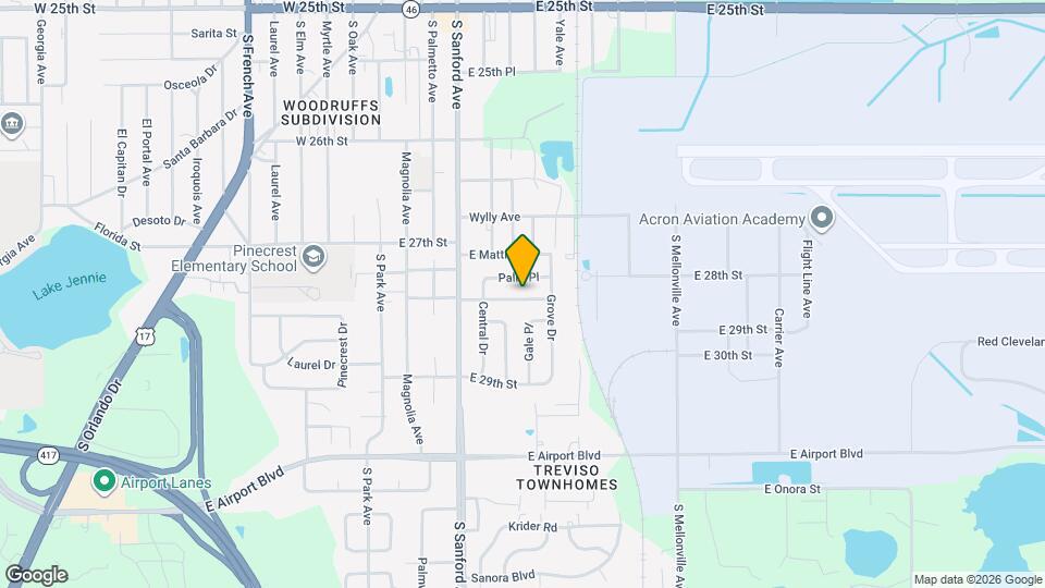 214 Woodmere Blvd Map and Location Details