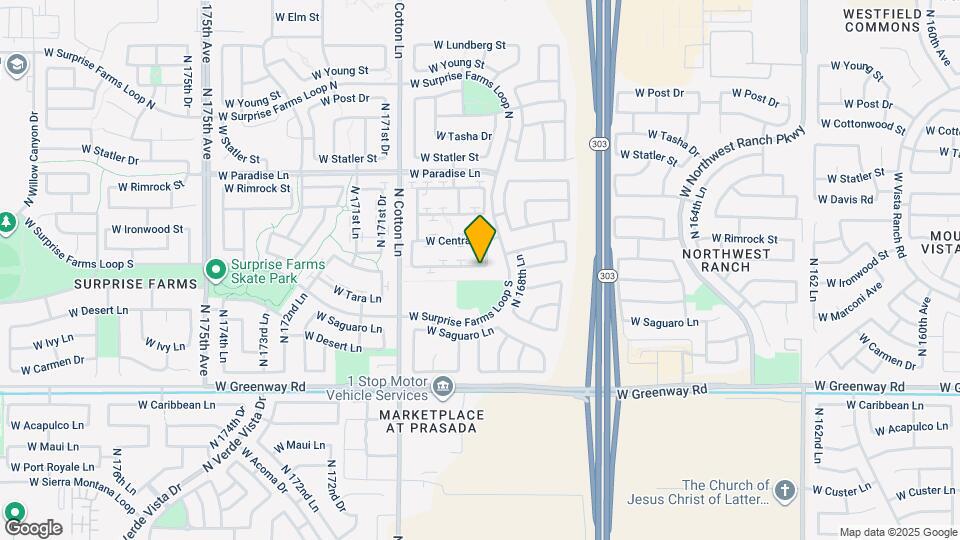 16903 W Marconi Ave Map and Location Details