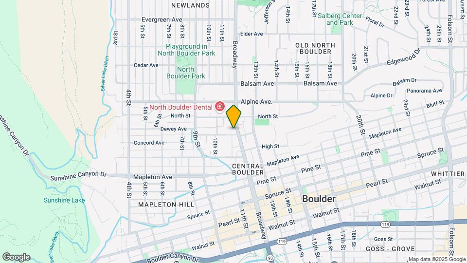 1153 Portland Pl Mapa y Detalles de la Ubicación