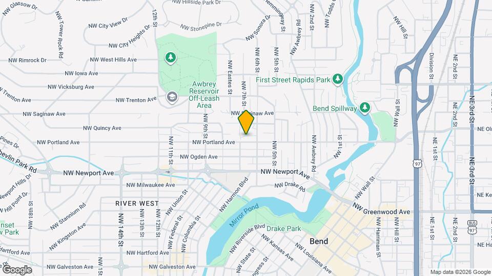 636 NW Portland Ave Mapa y Detalles de la Ubicación