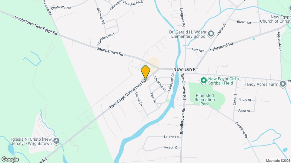 30 New Egypt Cookstown Rd Map and Location Details