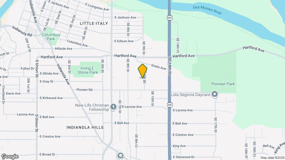 2142 SE 9th St Map and Location Details