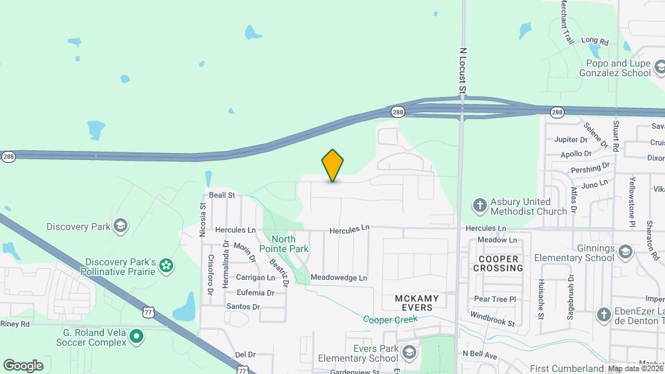 701 Beall St Map and Location Details