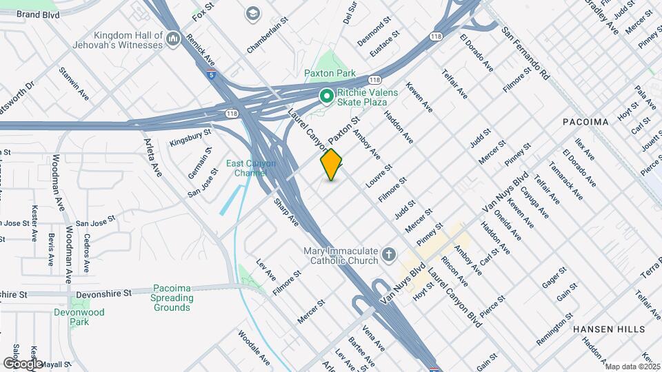 13971 Weidner St Mapa y Detalles de la Ubicación
