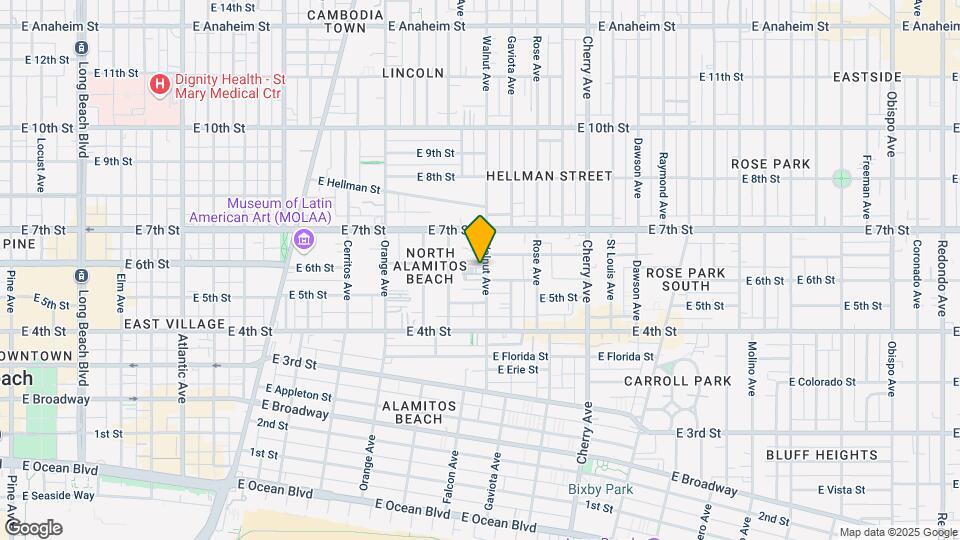 565 Walnut Ave Mapa y Detalles de la Ubicación