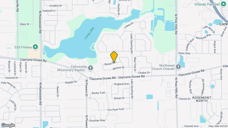 6138 Ranier Dr Map and Location Details