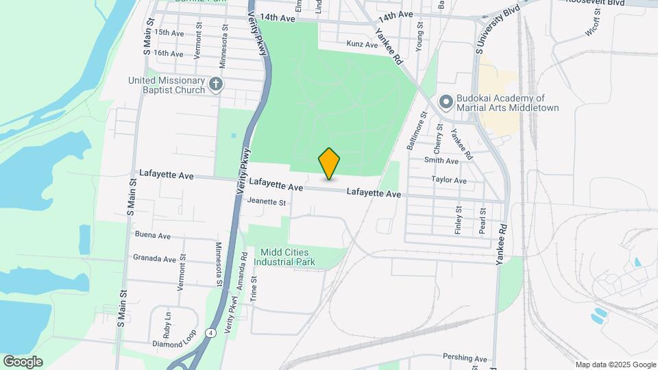 1109 Lafayette Ave, Unit 1 Map and Location Details