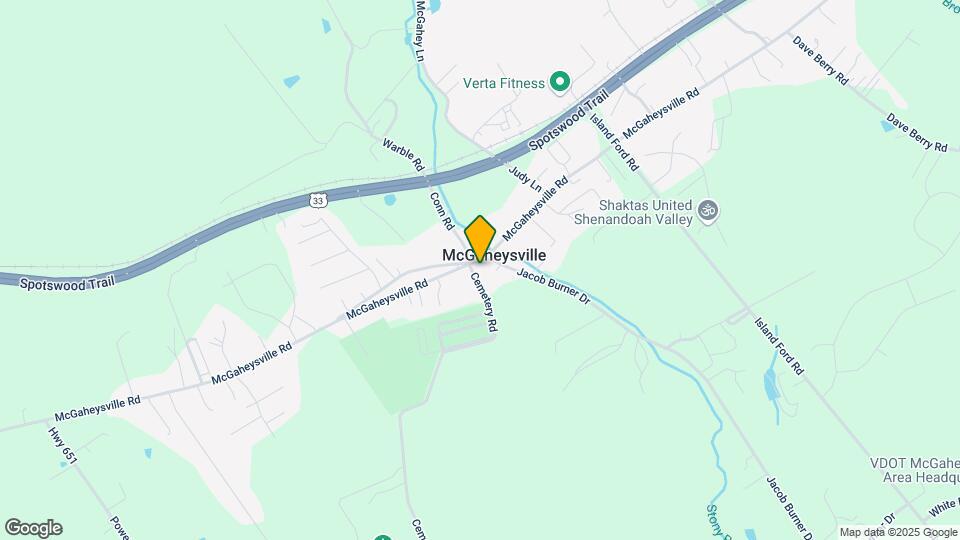 9922 McGaheysville Rd-Unit -A Map and Location Details