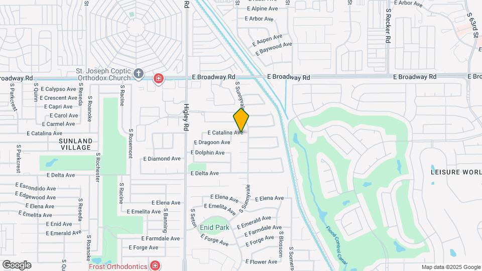 5407 E Catalina Ave Map and Location Details