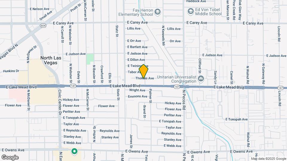 3221 Thomas Ave Mapa y Detalles de la Ubicación