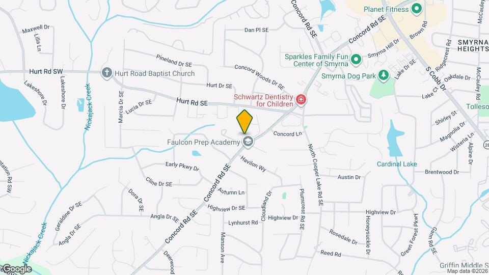 1141 Berkley Dr SE Mapa y Detalles de la Ubicación