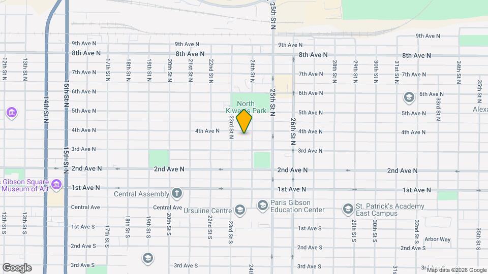 2316 4th Ave N Map and Location Details