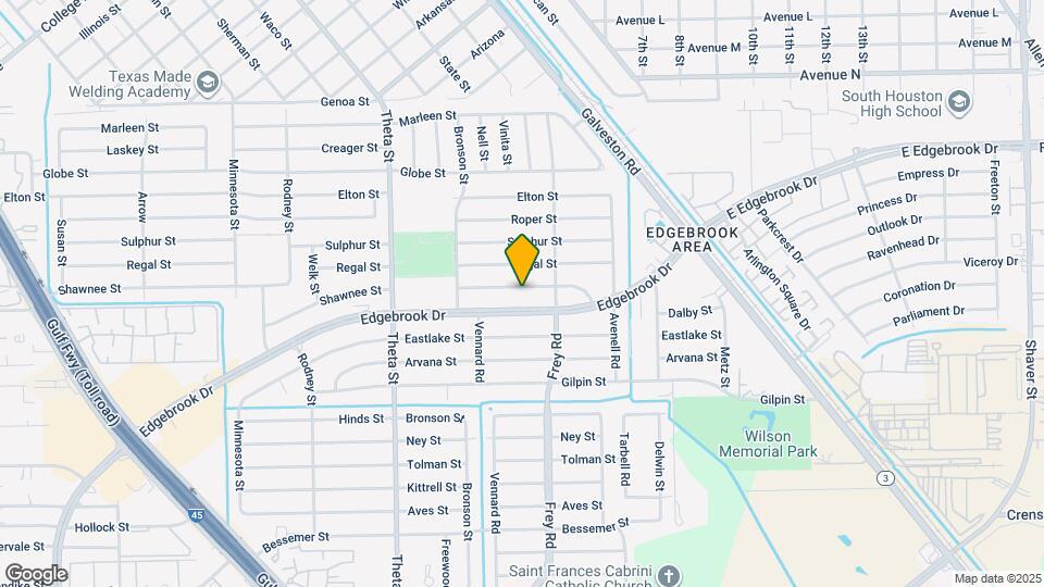 626 Shawnee St Map and Location Details