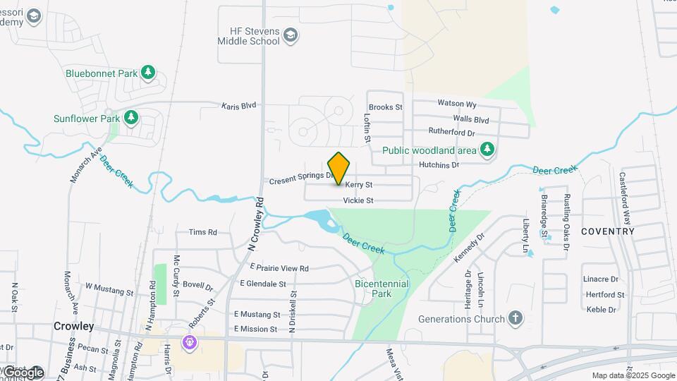 540 Kerry St Map and Location Details