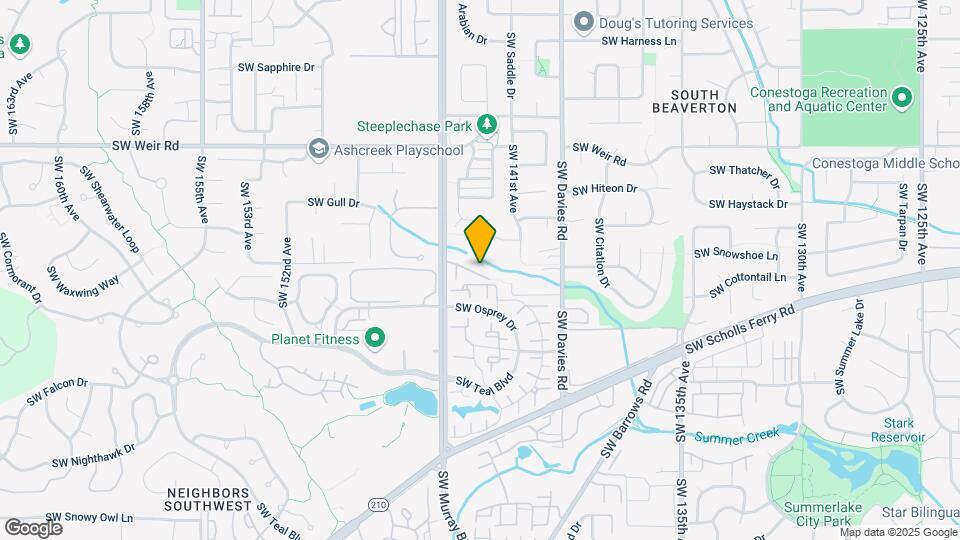 14255 SW Cougar Ridge Dr Map and Location Details