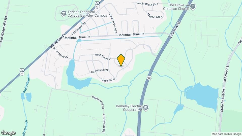 337 Lakewind Dr Map and Location Details