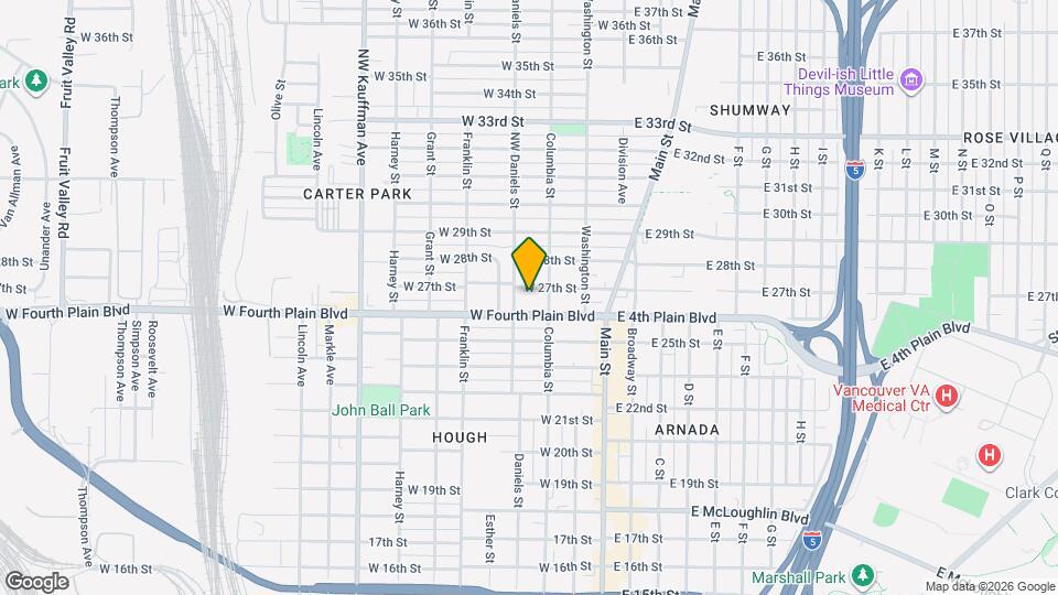 315 W 27th St Map and Location Details