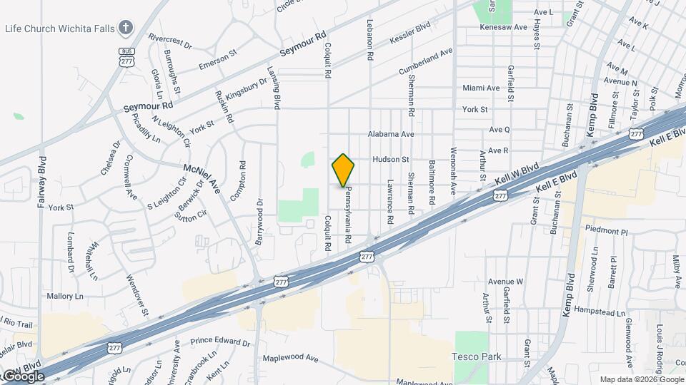 2904 Pennsylvania Rd Mapa y Detalles de la Ubicación