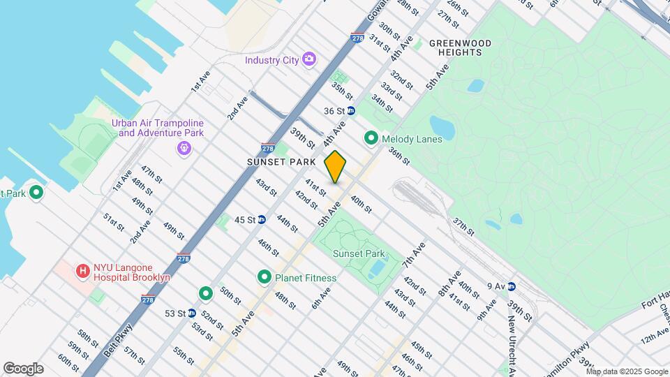 468 40th St Map and Location Details