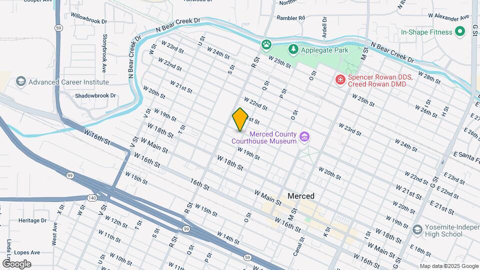 1004 W 20th St Mapa y Detalles de la Ubicación