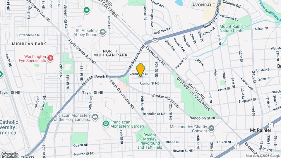 4312 19th St NE Map and Location Details