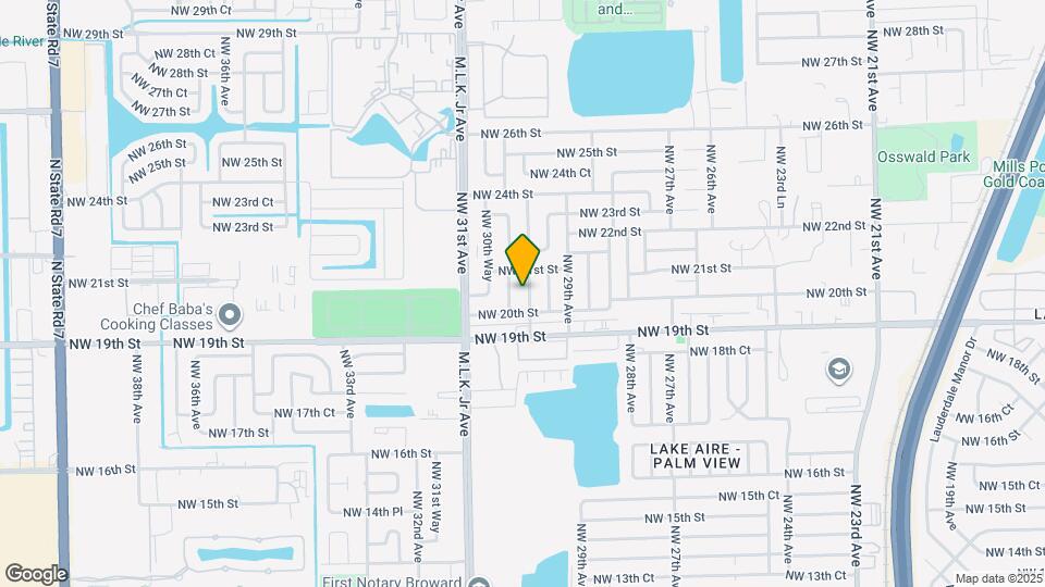 2031 NW 30th Ave Map and Location Details